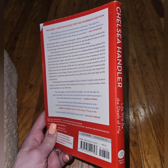 Life Will Be The Death of Me Book by Chelsea Handler - Picture 3 of 7